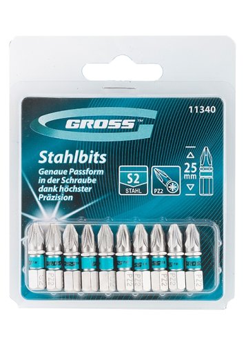 Бита Gross PZ2x25, сталь S2  картинка